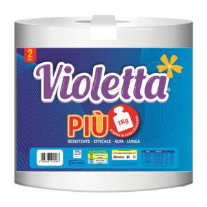 VIOLETTA ASCIUGONI PIU' MONOROTOLO 1KG 2VELI